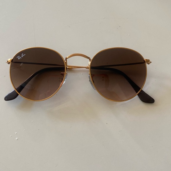 Ray-Ban Accessories - Brown Rayband Round Metal
